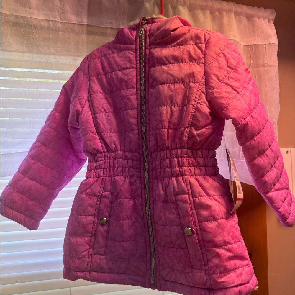 Limited Too Vibrant Pink Puffer Jacket